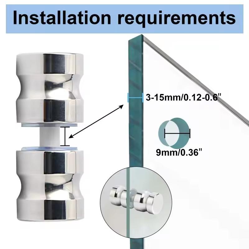 Stylish Shower Glass Door Hand - Glass Door Hinge 评论和价格