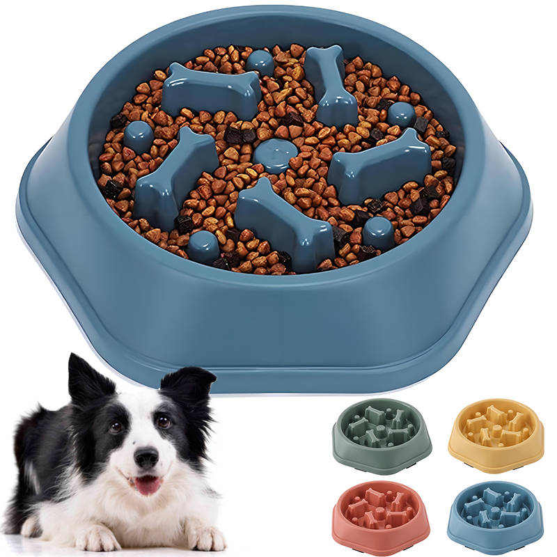 Slow Feeder Dog Bowl Anti-chok - Royal Canin Food Medium 评论和价格