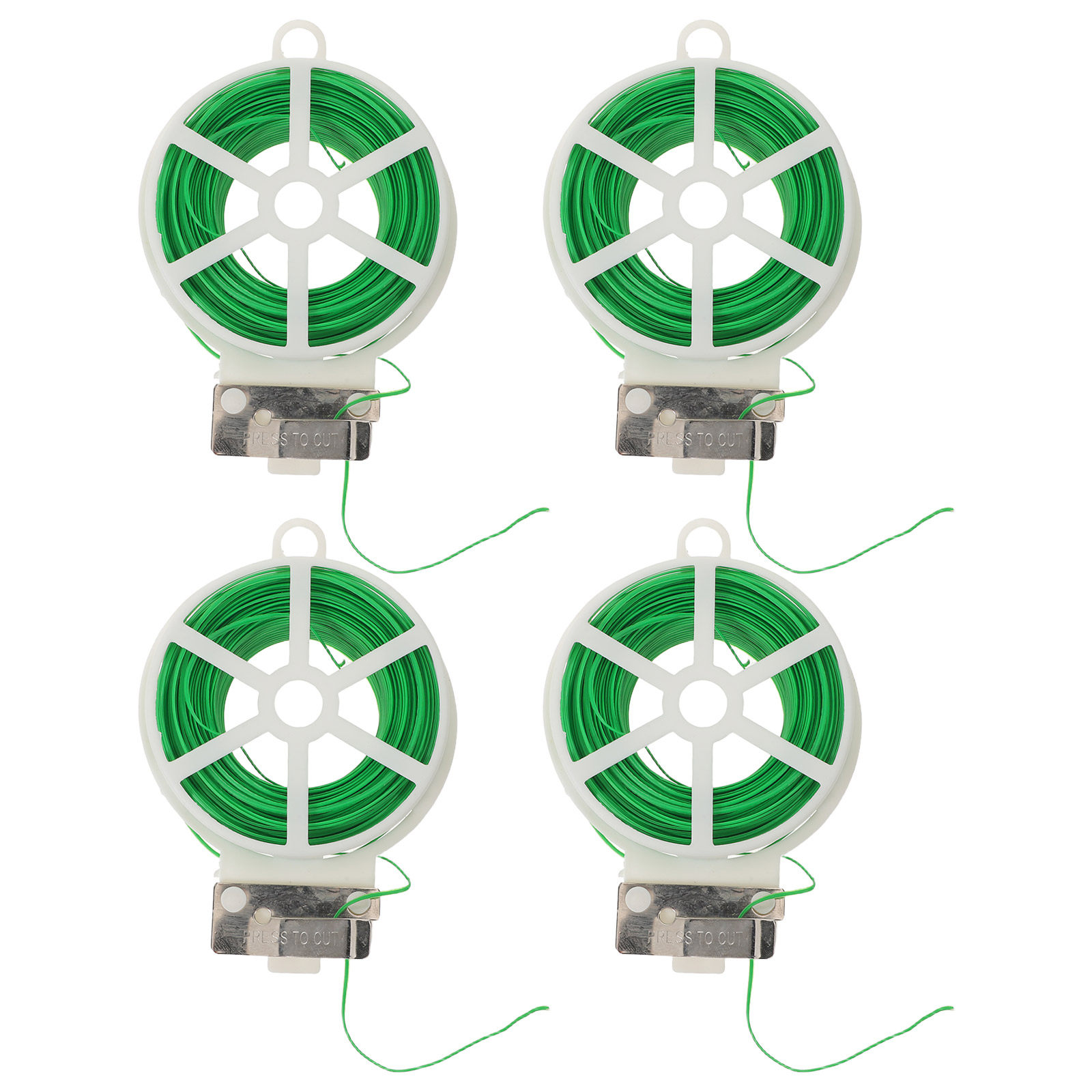 4 Rolls Green Plastic Coated G - Vine Climbing Plastic 评论和价格